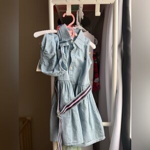 18M Ralph Lauren Blue Polo Dress Sleeveless Casual